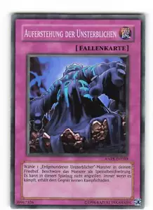 Yugioh AUFERSTEHUNG DER UNSTERBLICHEN , anpr-de089 Super Rare deutsch Near Mint - Bild 1 von 2