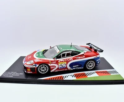 Modellino auto Ferrari 360 GT racing Silverstone scala 1:43 diecast modellismo - Immagine 1 di 4