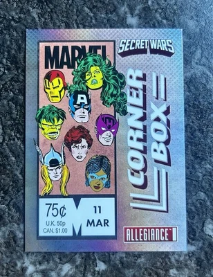 2023-2024 Marvel Allegiance Secret Wars Corner Box #CB-11 - Image 1 of 2
