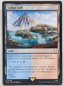 Sulfur Falls Commander: The Lord of the Rings: Tales of Middle-earth Non-Foil - Picture 1 of 1