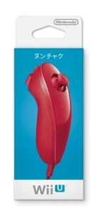 Nintendo Red Nunchuk Free Shipping with Tracking number New from Japan - Picture 1 of 4