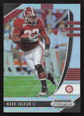 2020 Panini Prizm Draft Picks Mark Ingram II Prizms Silver #67 Card - Image 1 of 2