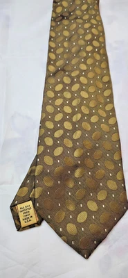 Corbata de seda DK Donna Karan - dorada/amarilla **Envío gratuito** Foto 1 de 2