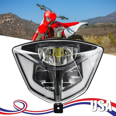 Faro LED DRL haz alto bajo para GasGas EC250 EC250F EC300F 2021-2023  Foto 1 de 4