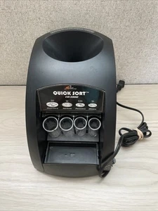 Quick Sort CO-1000 selezionatore monete con tubi + vassoio trabocco - FUNZIONA BENISSIMO!!! - Foto 1 di 10