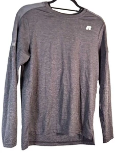Russell men's XL/XG black/gray dri power 360 shirt - Picture 1 of 6