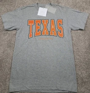 Texas Longhorn T Shirt Womans Small Grey New Tags Gameday Couture Football NCAA - Picture 1 of 15