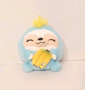 BELLO! Zuru SNACKLES Serie 2 Peluche da Collezione 5" SLOTH con Banane - Foto 1 di 4