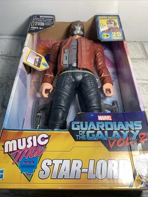 Figura de acción Guardianes de la Galaxia 12" Star-Lord mezcla de música nueva en caja Hasbro 2016 Foto 1 de 4
