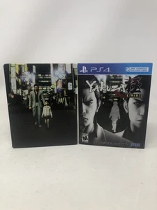 Yakuza Kiwami 1 : SteelBook Edition ( Sony PlayStation 4, 2017 ) w/ slipcover - Picture 1 of 6