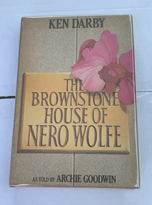 Brownstone House of Nero Wolfe Ken Darby First Edition 1983 Rex Stout RARE! - Picture 1 of 6