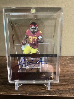 Javorius Allen Rookie Autographed Clear Football Card. 05/10 - Image 1 of 2