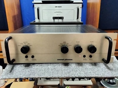 Pré-amplificador Conrad-Johnson Premiere dois tubos de vácuo testado usado Japão - Imagem 1 de 4