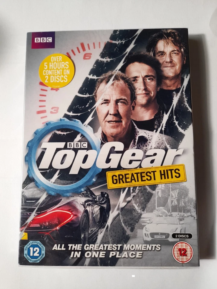 Top Gear: Greatest Hits (DVD, 2015, 2 Disc Edition, Slipcover)- Jeremy Clarkson - Image 1 of 4