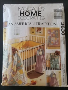 McCall's 3630 Quilting Pattern, Baby Quilt, An American Tradition, Bumper Pad - Picture 1 of 3