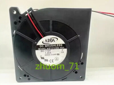 1PC ADDA 12032 AB1212XB-Y01 DC12V 1.40A 120*32MM cooling fan - Image 1 of 3