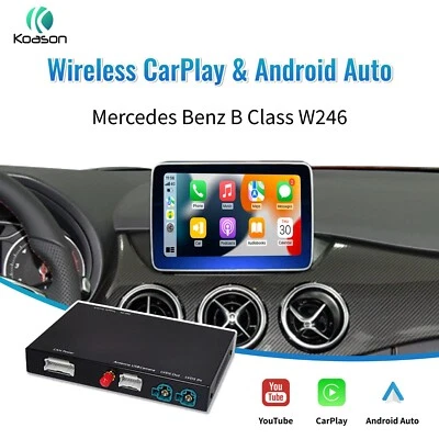 Mercedes Benz B Klasse W246 B180 B220 Android Auto Wireless Carplay für NTG4.5 - Bild 1 von 4
