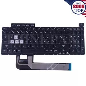 New Genuine US Keyboard Backlit for ASUS TUF Gaming FX506 FA506 FX706 FA706 - Picture 1 of 4