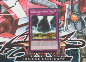 YuGiOh Trap Card Double Dust Tornado Twins POTE-EN080 1st Ed Common - Picture 1 of 2
