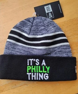 Philadelphia Eagles "It's A Philly Thing" Knit Cuff Lightweight Hat - New Era - Picture 1 of 2