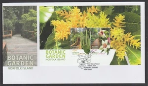 NORFOLK Island - 2023 BOTANIC GARDEN Minisheet V F Used FDC - Flora and Flowers - Picture 1 of 1
