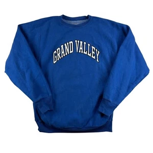 VTG Steve and Barry's Grand Valley GVSU Reverse Weave Crewneck Sweatshirt Large - Picture 1 of 7