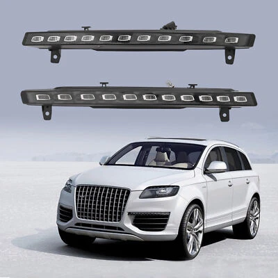 LED Fog Light Kit, Fog Lights Fit for 2010 2011 2012 2013 2014 2015 Audi Q7 New Foto 1 de 4