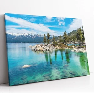 LAKE TAHOE NEVADA USA LEINWANDBILD WANDBILD BILD DRUCK - Bild 1 von 6
