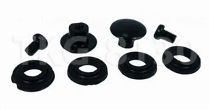 2 Bolt Nut Screw Rear Cab Window Latch Lock Fits Nissan Frontier D21 1987 - 1995 - Picture 1 of 3