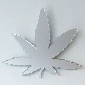 More details for wacky leaf acrylic mirror (several sizes available)