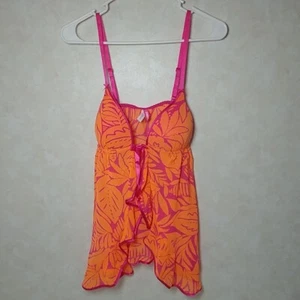 Cosmopolitan Fun Fearless Female Babydoll Slip Lingerie Negligee Size M Pink - Picture 1 of 7