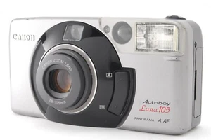 [NEAR MINT] Canon Autoboy Luna 105 Ai AF Silver Point & Shoot From JAPAN - Bild 1 von 9