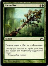 Naturalize Magic The Gathering Gatecrash Mint X4