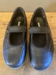Earth Encounter Black Mary Jane Comfort Slip On Shoes Women's Size 7B 7 - Picture 1 of 12