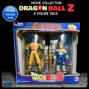 Dragon Ball Z Movie Collection Confezione 4 Figure Goku Vegeta Krillin Meta Cooler - Foto 1 di 12