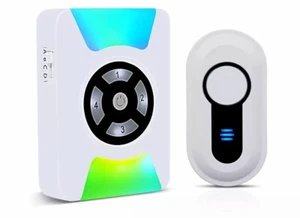 Sanjie wireless caregive pager 1 chime + 1 push button - Picture 1 of 8