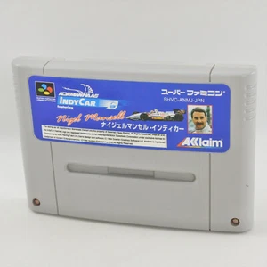 Super Famicom NIGEL MANSELL INDY CAR Cartridge Only Nintendo 2126 sfc - Picture 1 of 4