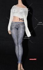 1/6 Gray Pants Trousers Clothes Model For 12" Female tbleague PH JO UD Body Toy