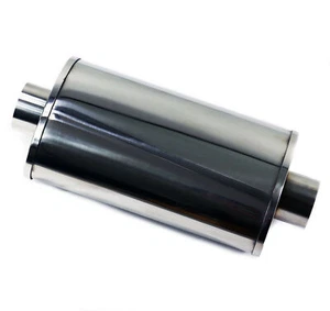Streetstar Acero Silenciador Escape Universal 62mm Aprox. 2,5" Pulgadas 255mm - Imagen 1 de 3
