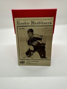 2009-10 Upper Deck Rookie Headliners #RH11 Cody Franson