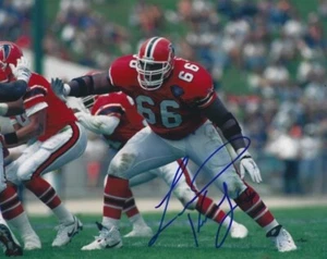 Autographed LINCOLN KENNEDY Atlanta Falcons 8x10 Photo w/COA - Picture 1 of 1