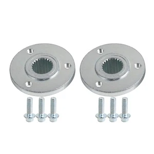 2x 17mm Bohrung 3 Stud Go Kart Radnabe Achse für Hinterrad 5" Rad Reifen ATV Dirt Bike - Bild 1 von 5