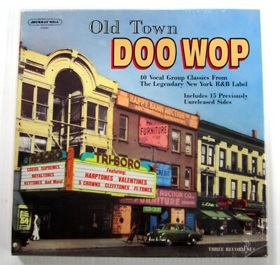Old Town DOO WOP 3xLP SEALED Box w/ Booklet Murray Hill doowop a8179 - Image 1 of 2