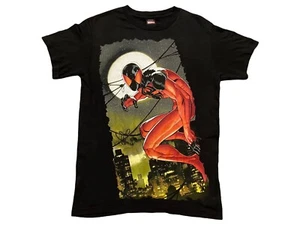 2012 Mad Engine Scarlet Spiderman Marvel Shirt Mens Small Jumbo Print New Tags - Picture 1 of 9