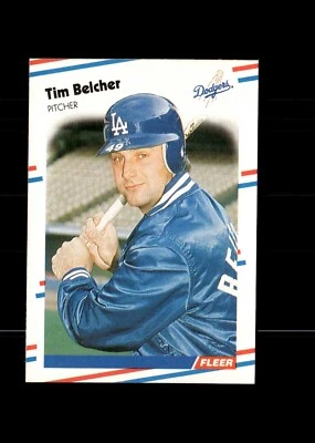 1988 Fleer - Tim Belcher #509 - Image 1 of 2
