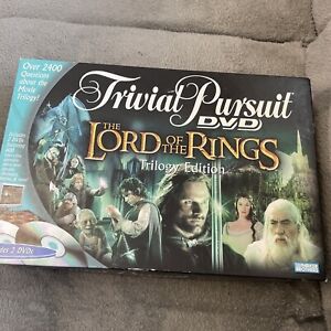Trivia Pursuit Game Lord Of The Rings Boardgame DVD Trilogy Edition *Parker*