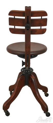 F57800EC: Antique Adjustable Height Industrial Desk Chair Cover