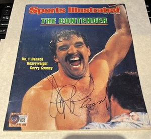 Gerry Cooney Signed Sports Illustrated 5/4/81 Boxing Heavyweight Beckett BAS - Picture 1 of 3
