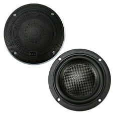 Morel Elate Carbon MM3 3-1/2" Midrange Component Speakers Mid Comp 3.5" NEW