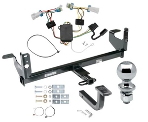 Trailer Tow Hitch For 07-09 Saturn Aura Package w/ Wiring Draw Bar Kit + 2" Ball - Picture 1 of 6